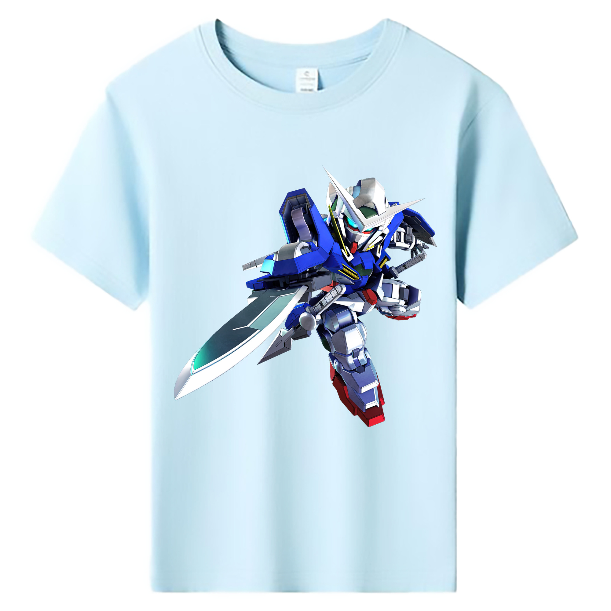 （画像用） 機動戦士ガンダム Mobile Suit Gundam 綿100％キッズTシャツ（フロントプリント）